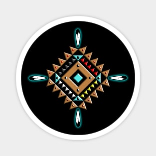 NATIVE PATTERN 10 Magnet